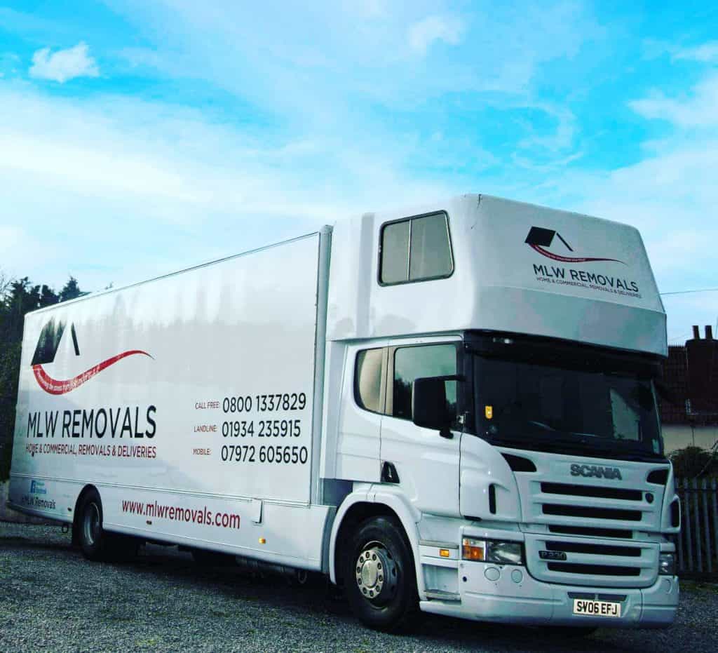 MLW Removals Lorry